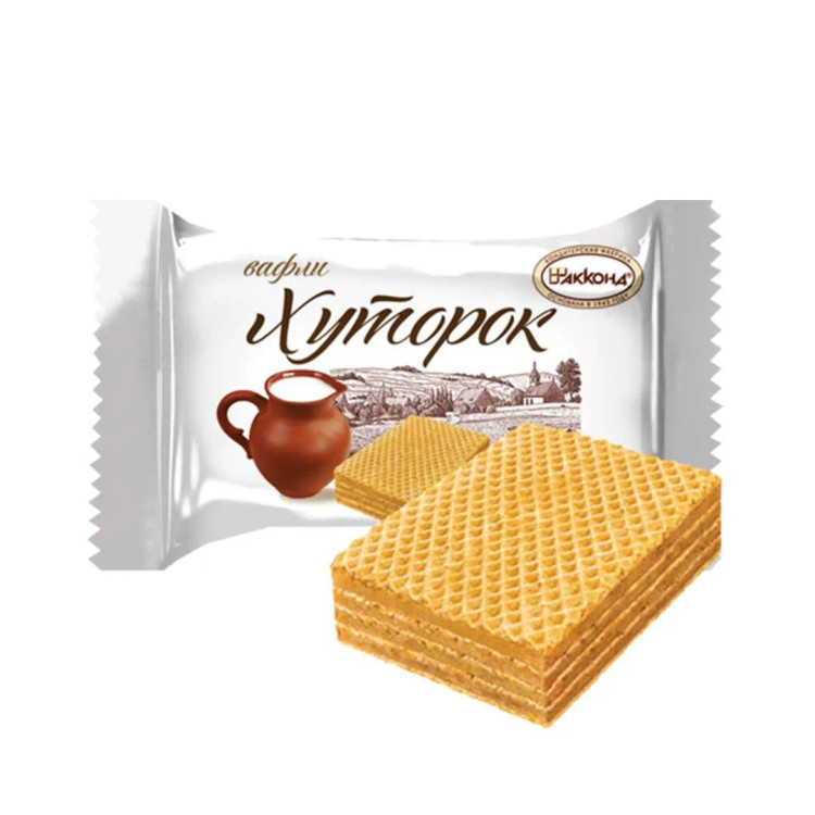 ویفر ساده روسی شیری زیموپوک پاکتی آکوند( 250gr)