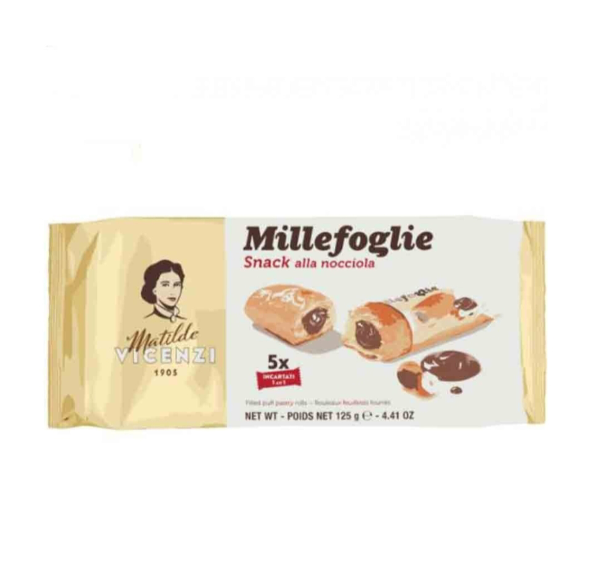 مینی اسنک ویچنزی شکلاتی۱۲۵گرمی(شیرینی رولی شکلاتی   )