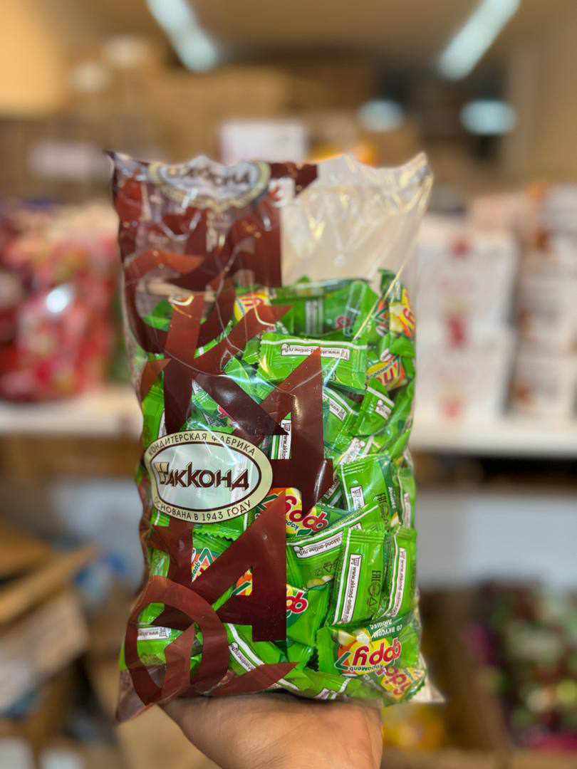 آبنبات میوه ای qppy آکوند__دارای قیمت عمده برای خریداران عمده.