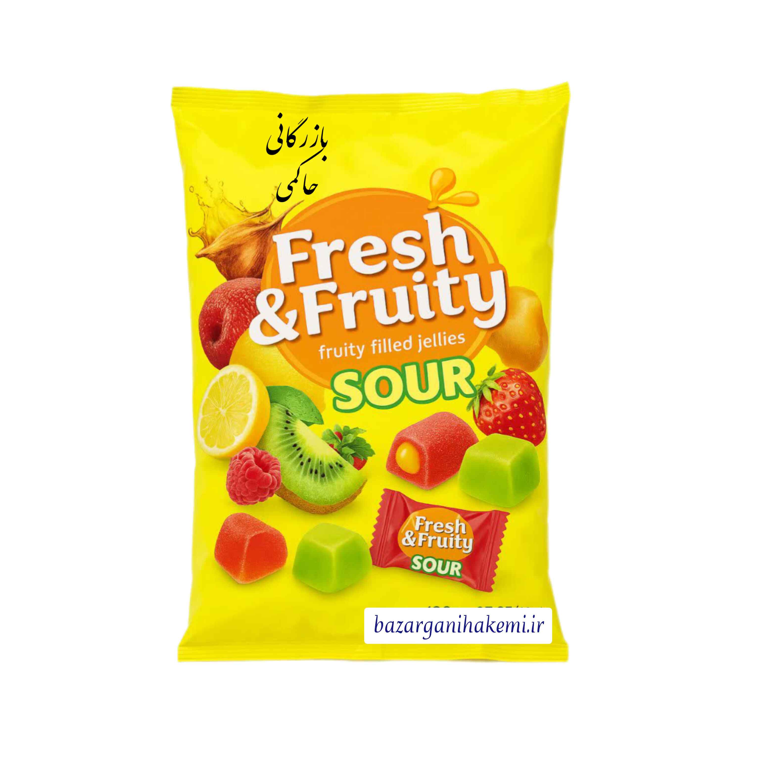 شکلات پاستیلی فِرِش فروتی واول_1kg