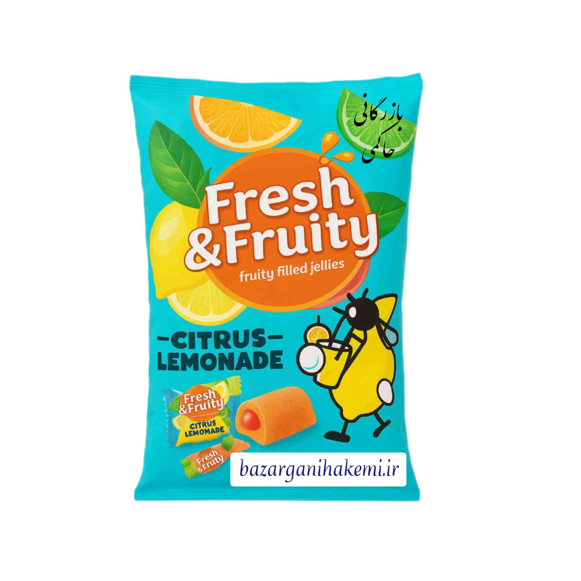 شکلات پاستیلی فِرِش فروتی واول_1kg
