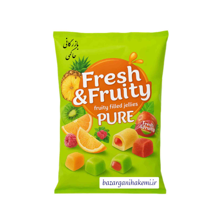 شکلات پاستیلی فِرِش فروتی واول_1kg