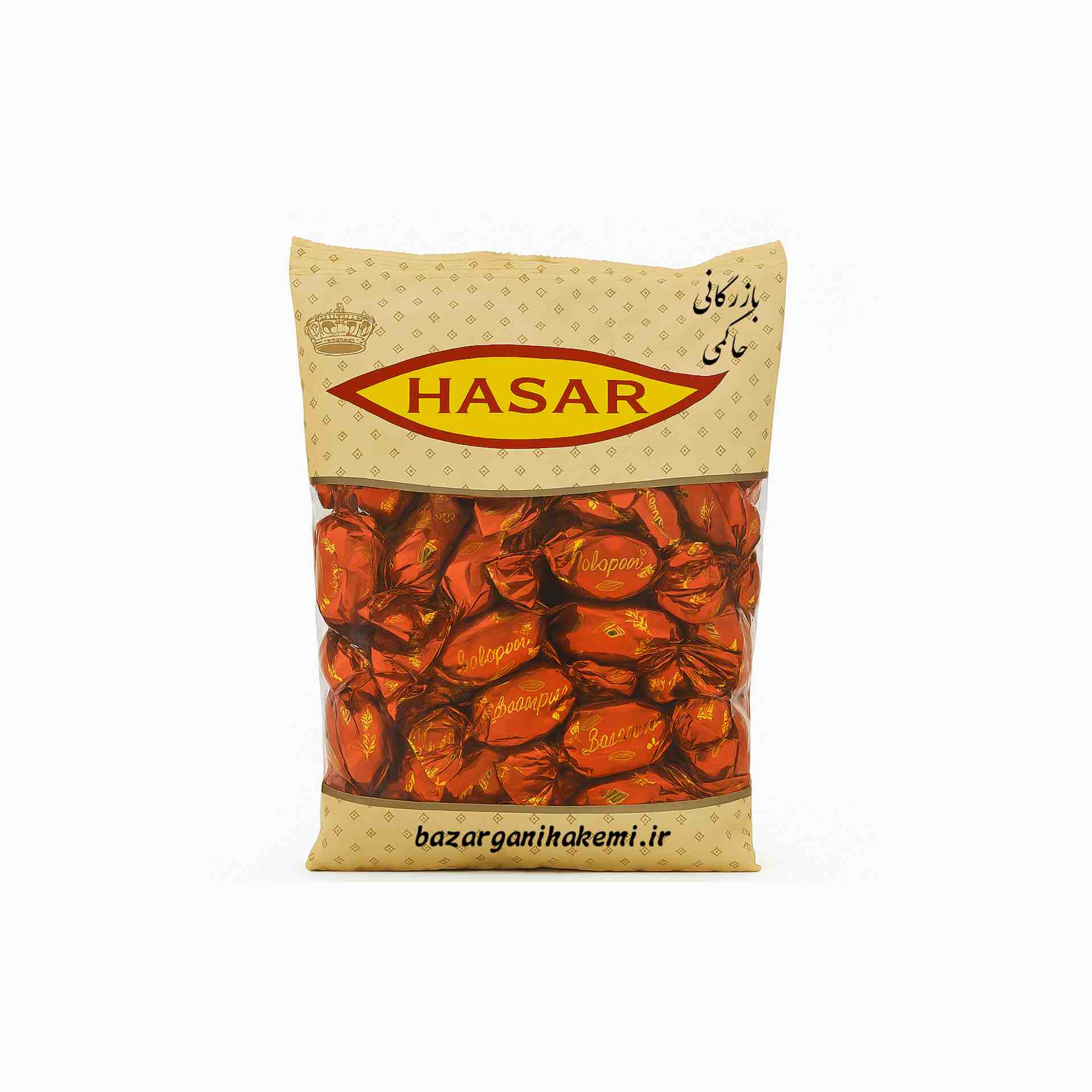 شکلات نوروز هاسار اصل ترکمنستان با طعم پرتقالی وانیلی و روکش شکلاتی_دارای قیمت عمده برای خریداران عمده.