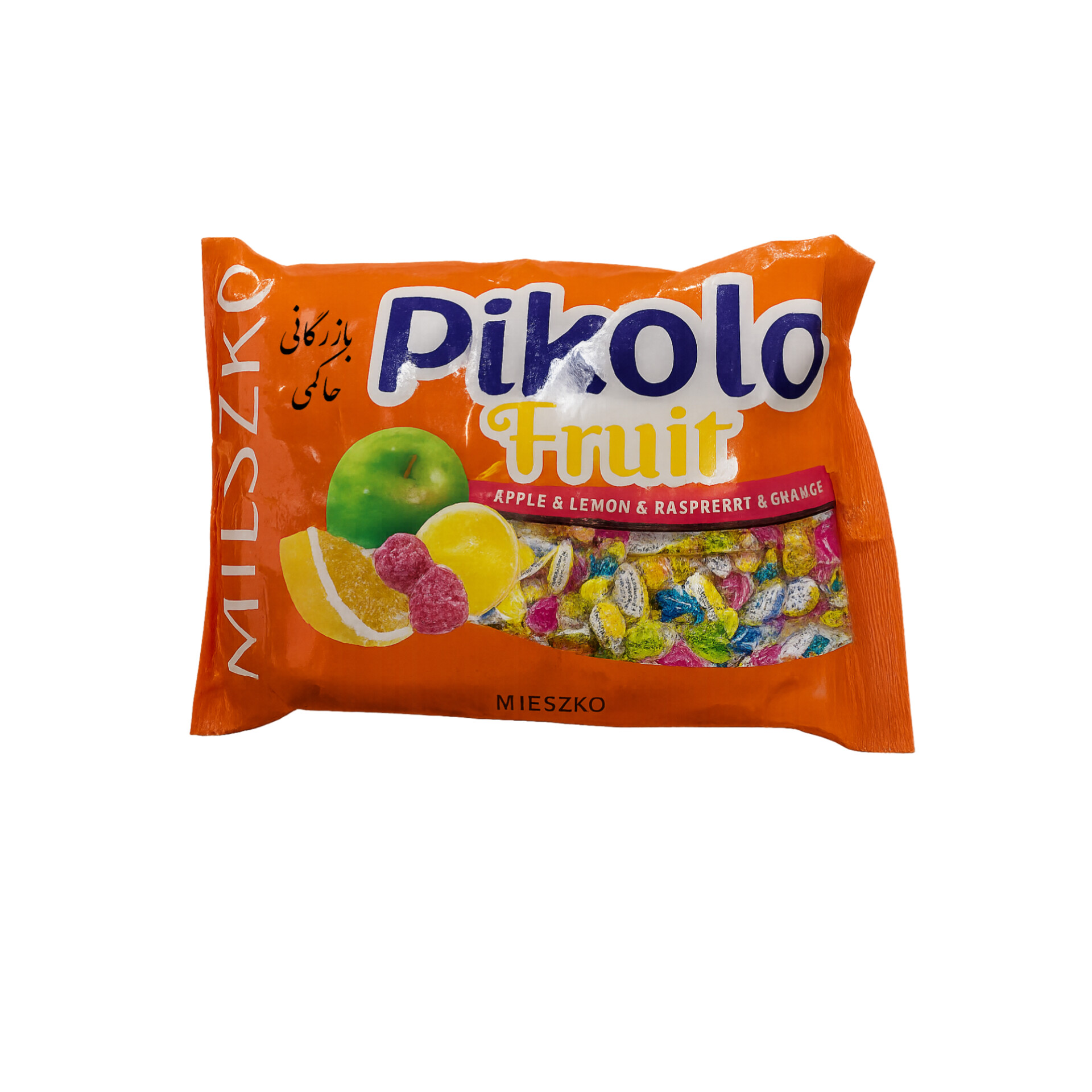 فروش عمده و تکی آبنبات پیکولو فروت (Pikolo Fruit) برند Mieszko | _دارای قیمت عمده برای خریداران عمده.