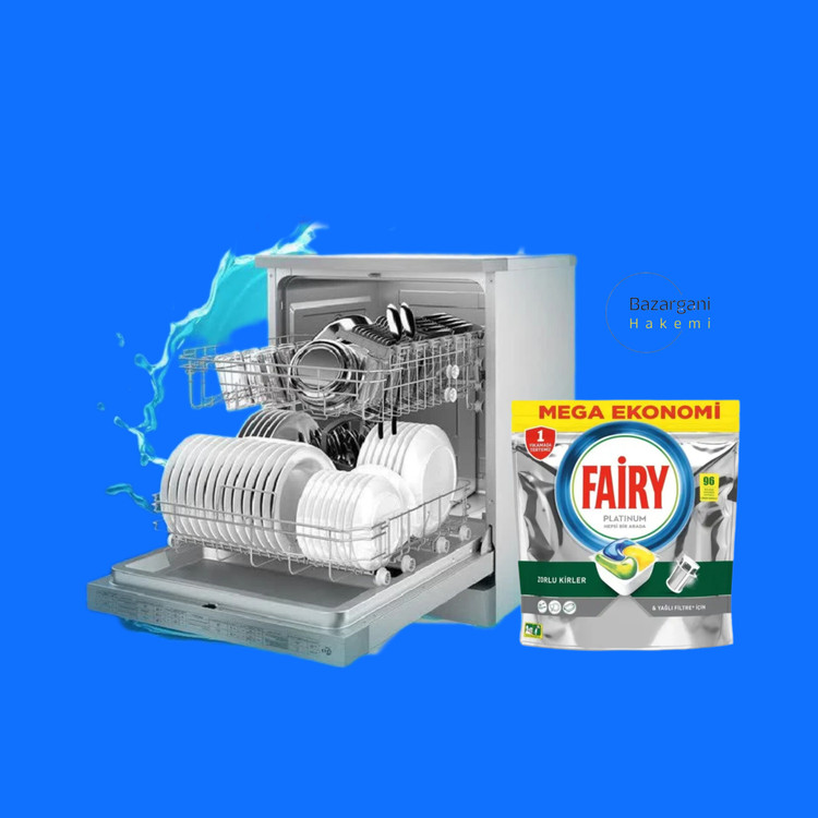 قرص ماشین ظرفشویی فیری پلاتینیوم 96 عددی(واردات قانونی جلفا)قیمت همکاری و عمده پایینتر محاسبه میشود برای استعلام دقیق قیمت تماس بگیرید.📣09031948644💥