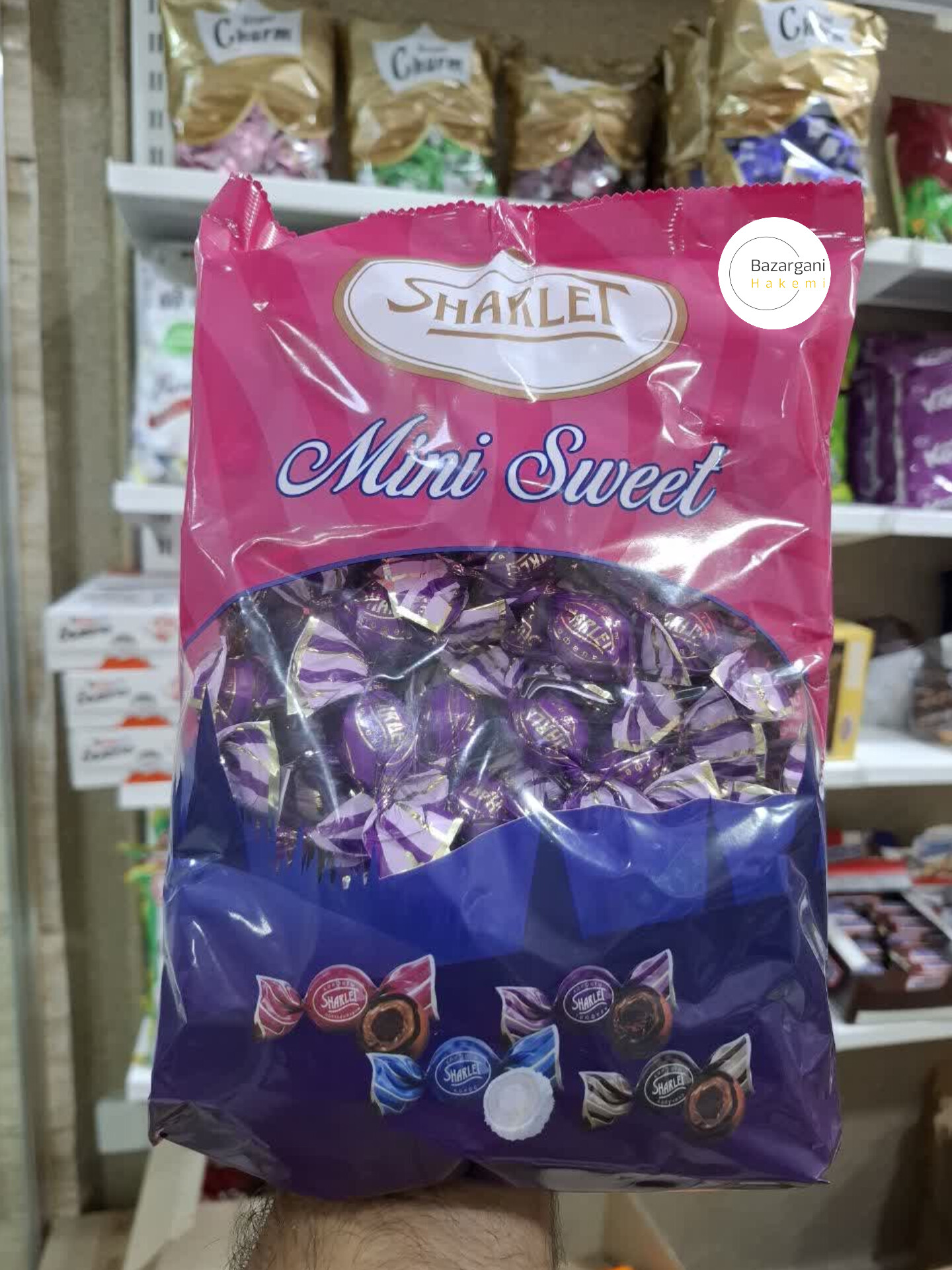 شکلات میوه ای شارلت بسته نیم کیلویی Sharlet Mini Sweet