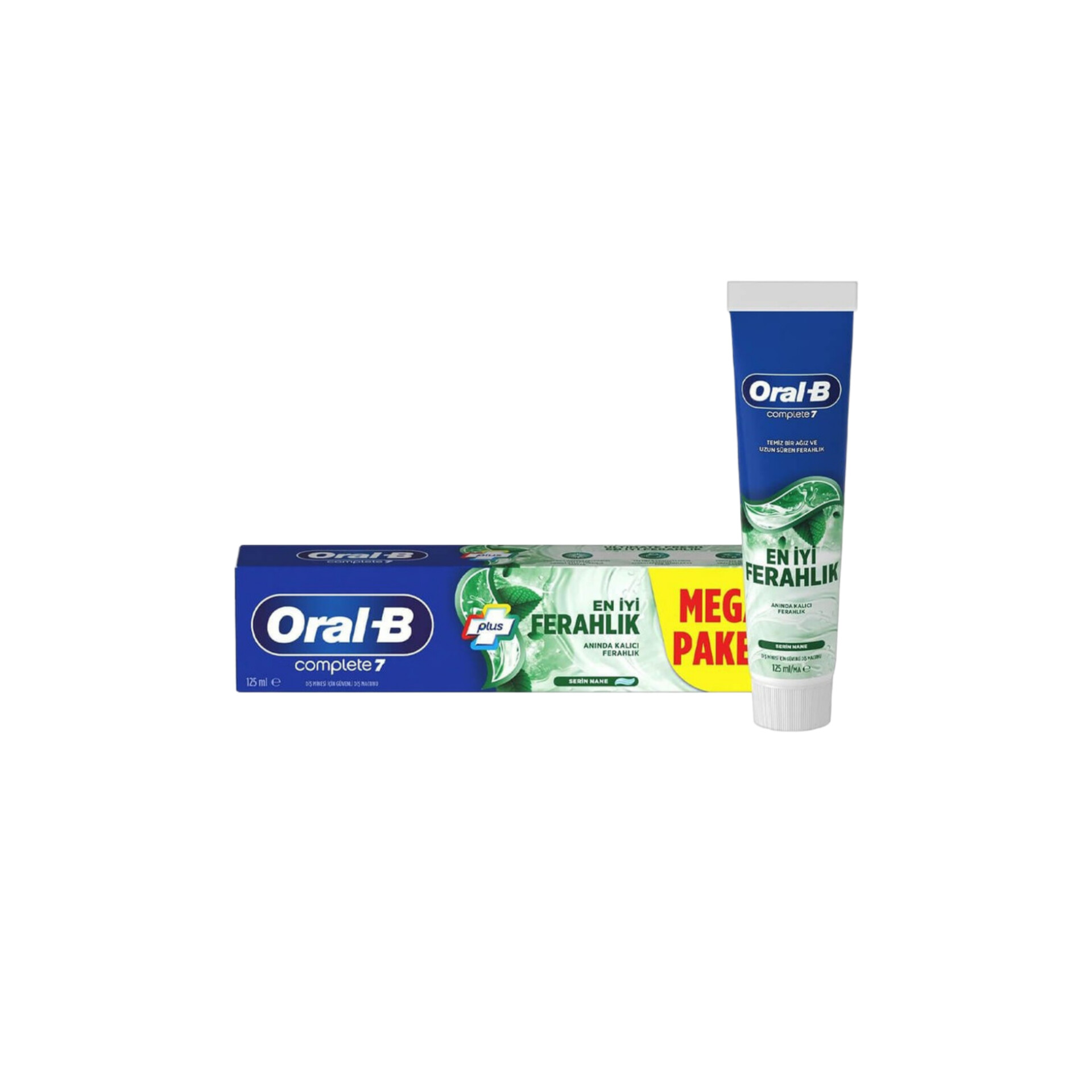 خمیردندان Oral b مدل نعنایی  با حجم 125 میلی(واردات قانونی از منطقه آزاد ارس) برند: Oral b