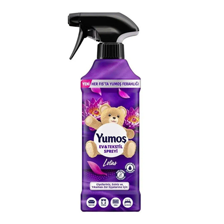 اسپری خوشبوکننده هوا یوموش مدل Lotus با رایحه نیلوفر آبی حجم 450 میل(واردات قانونی از منطقه آزاد ارس) برند: Yumoș