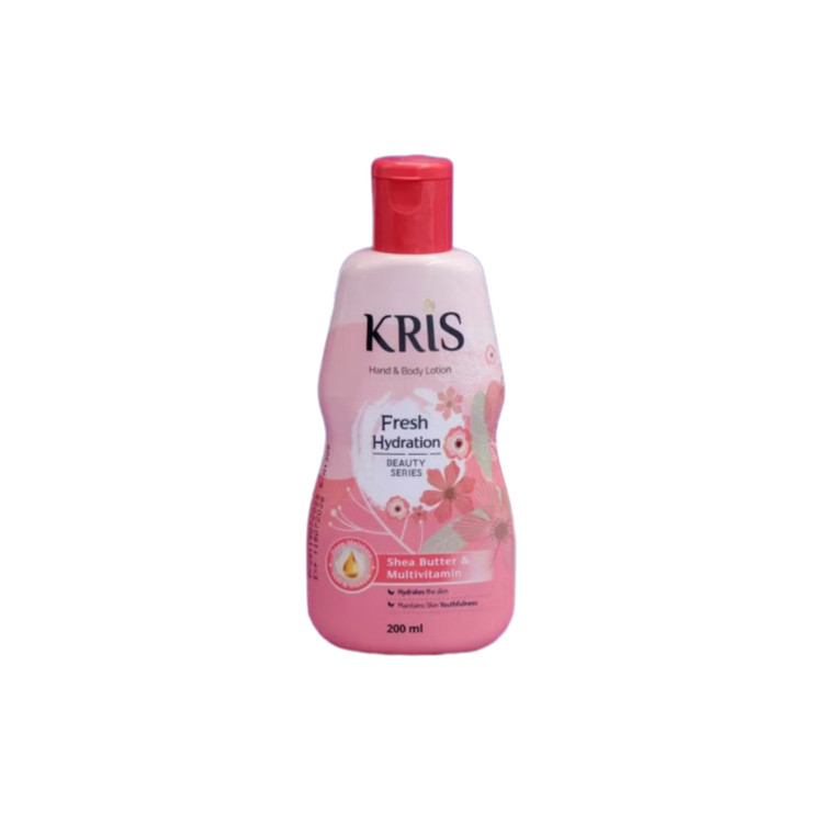 لوسیون دست و بدن کریس Kris حاوی شی باتر و مولتی ویتامین حجم 200 میلی(واردات قانونی از منطقه آزاد ارس) برند: KRIS
